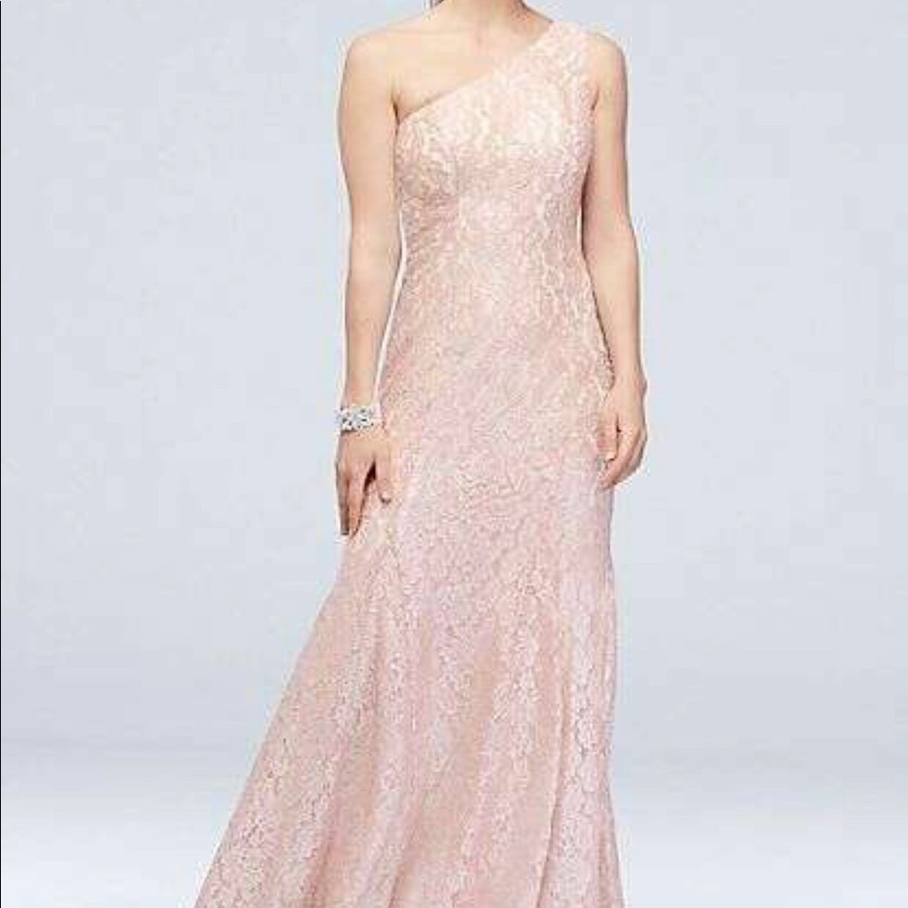 One Should Glitter Lace Mermaid Gown